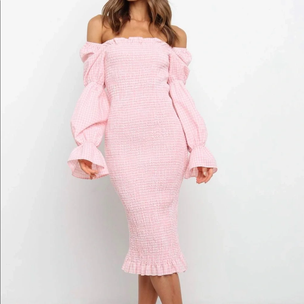 Leona Dress - Blush - Picture 3 of 3